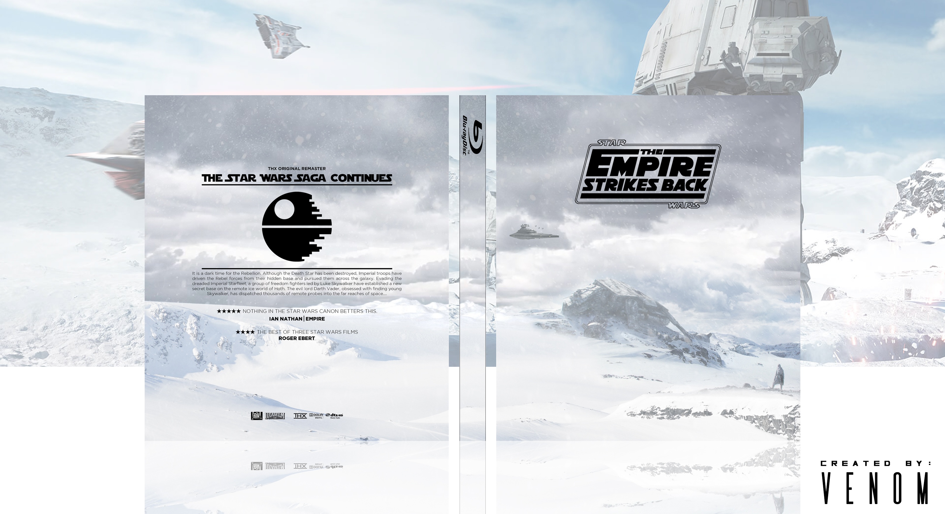 The Empire Strikes Back box cover