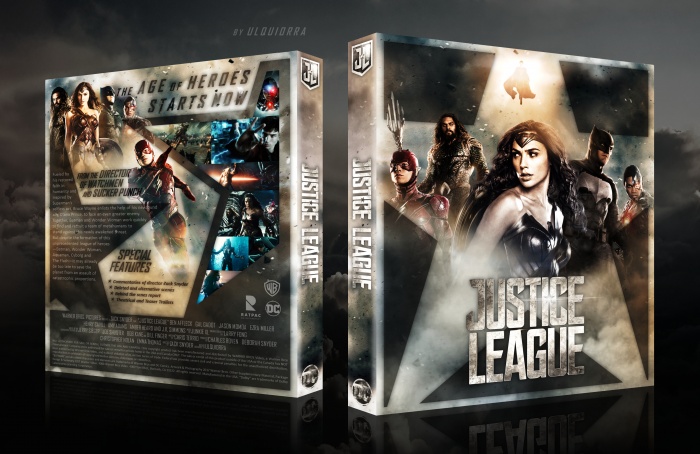 Justice League box art cover