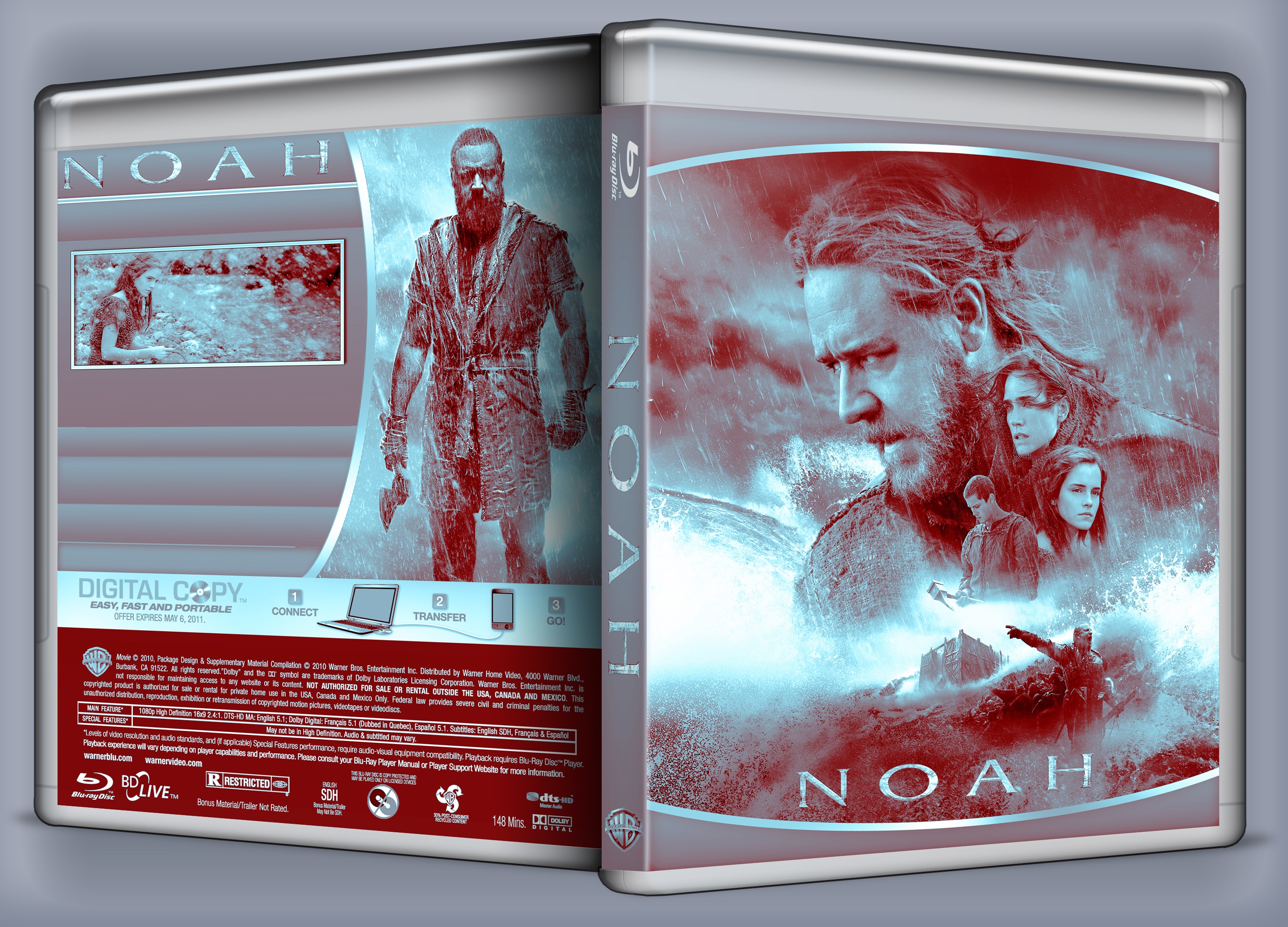 Noah (2014) box cover