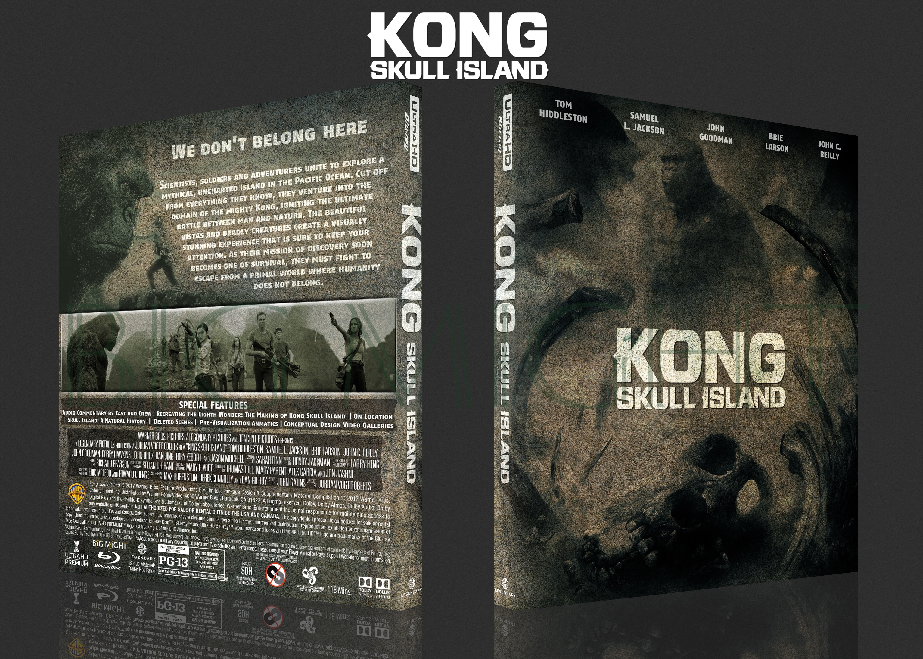Kong Skull Island box cover