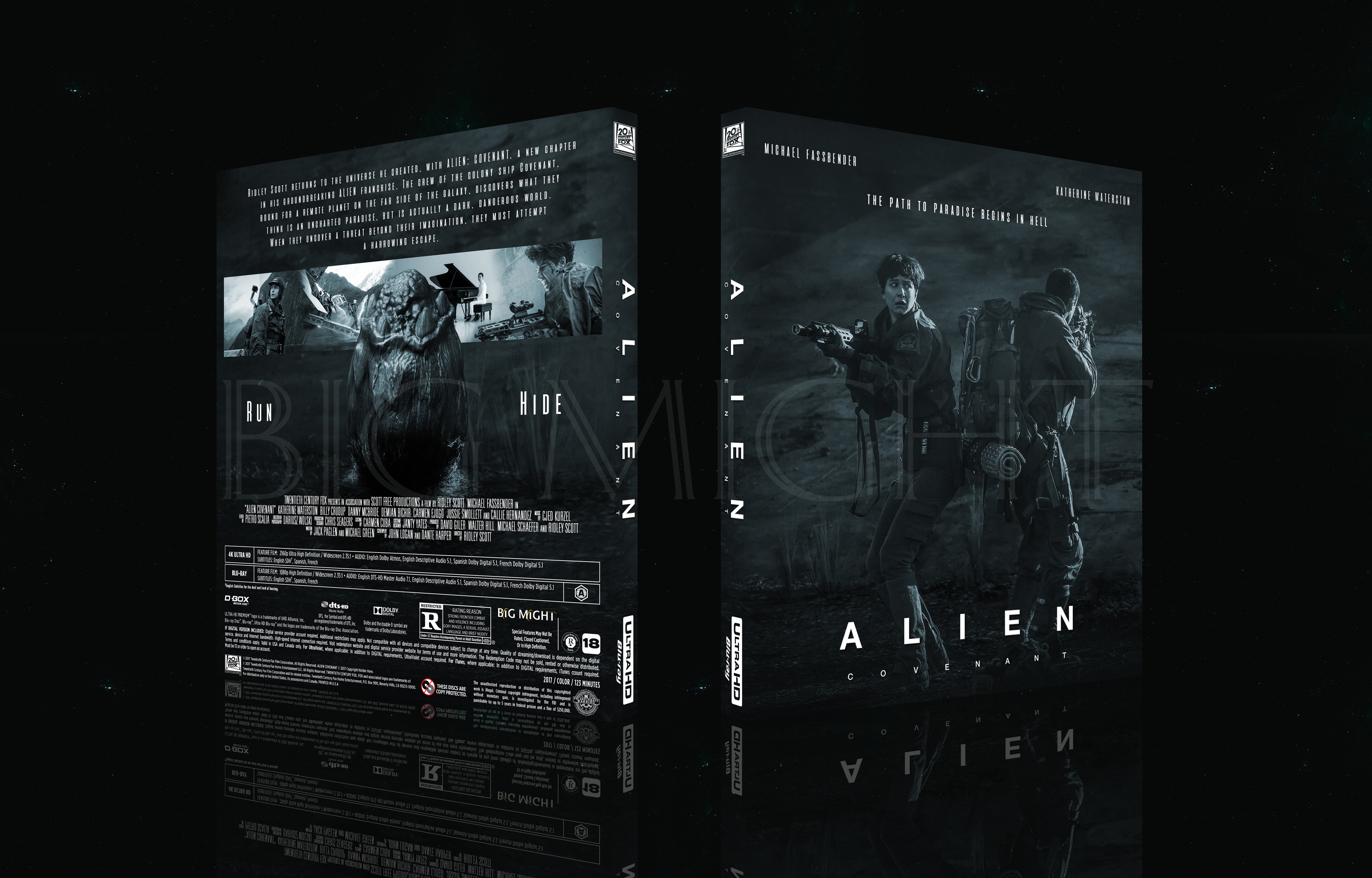 Alien Covenant box cover