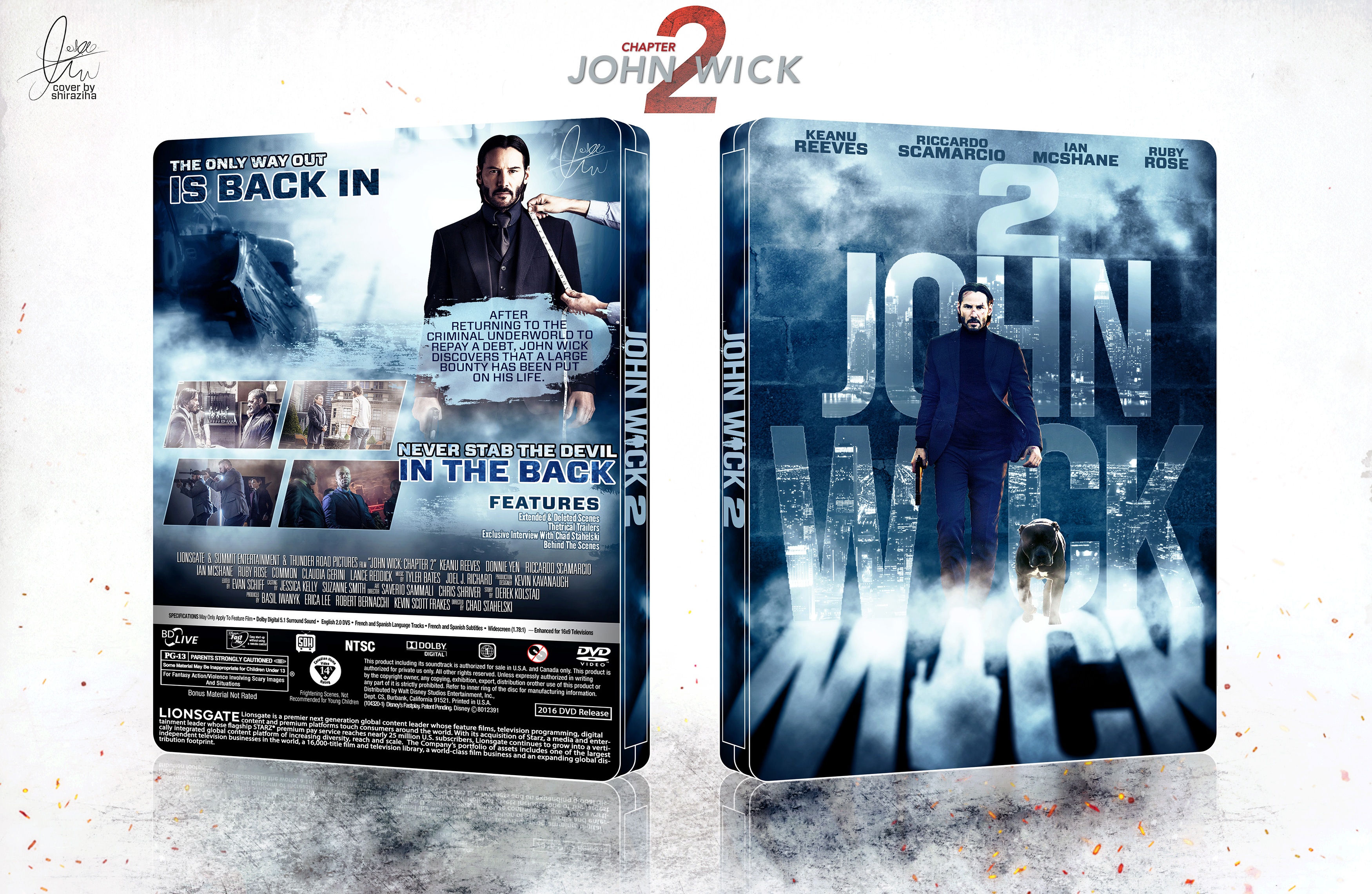 John Wick: Chapter 2 box cover
