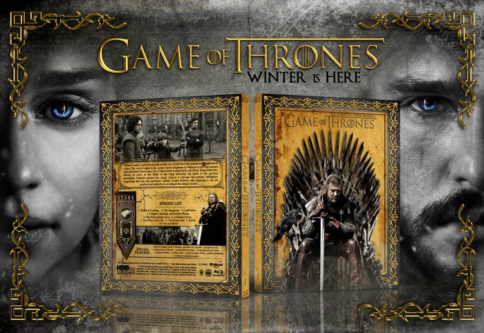 GAME OF THRONES box art cover