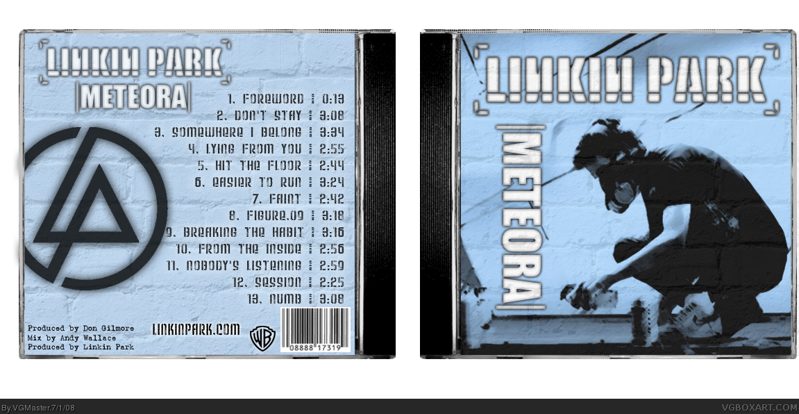 Linkin Park: Meteora box cover