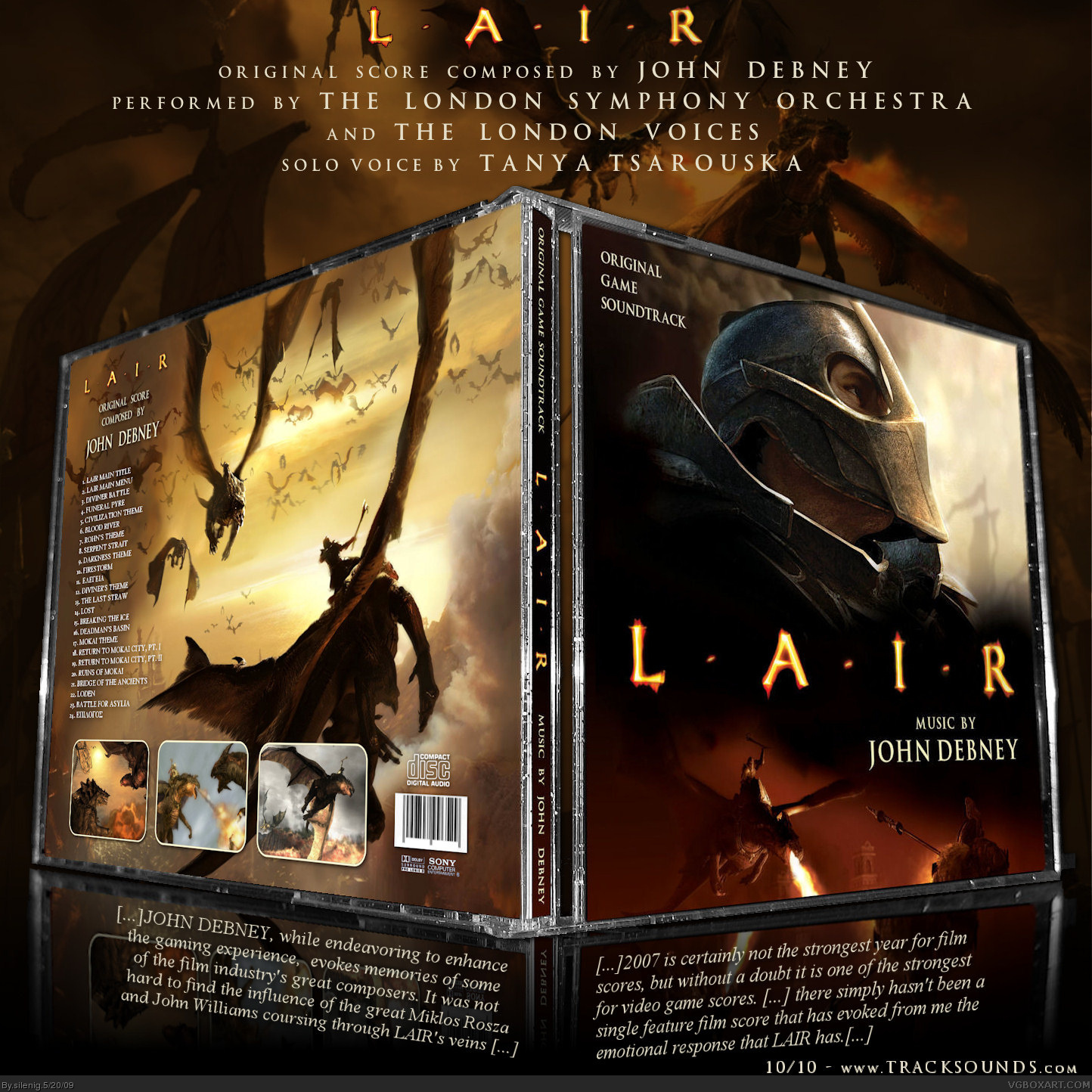 Lair - PS3 OST box cover