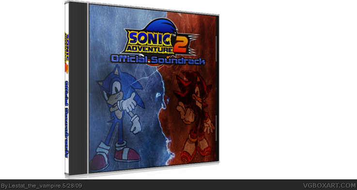 Sonic Adventure 2: Official Soundtrack box cover
