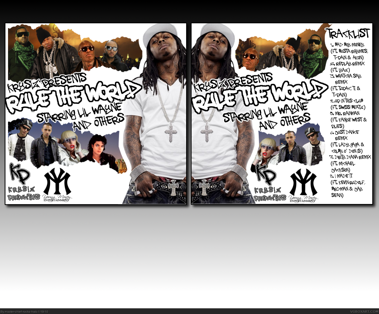 Krysiz Presents Rule The World Starring Lil Wayne box cover