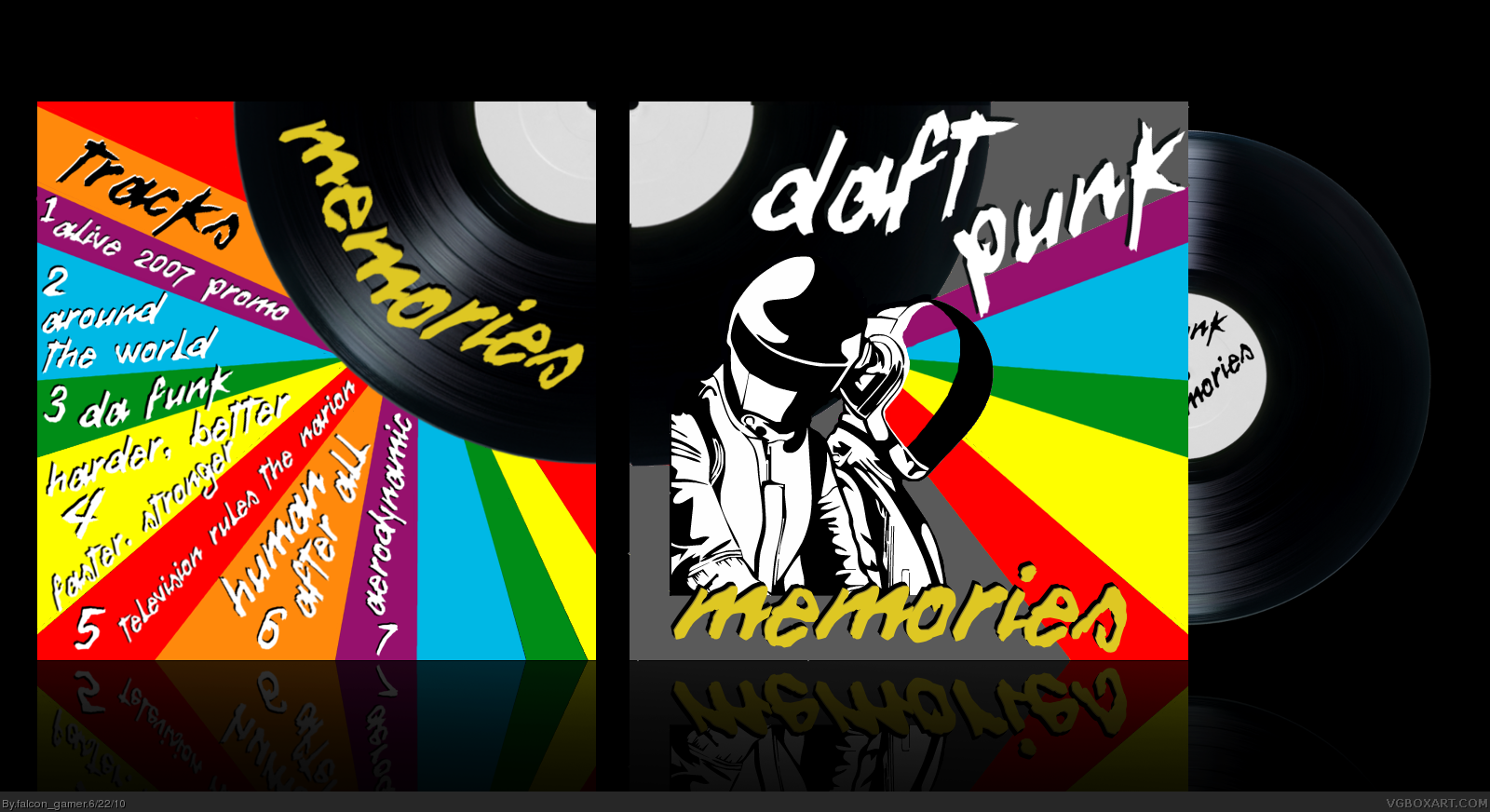 Daft Punk Memories (EP) box cover