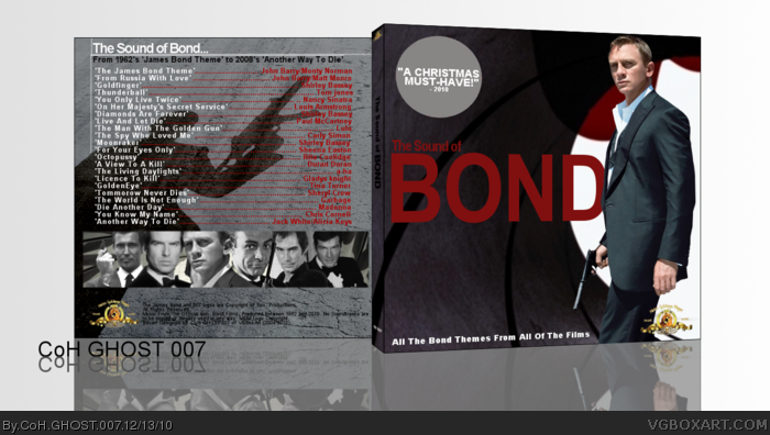 007: The Sound of Bond box art cover