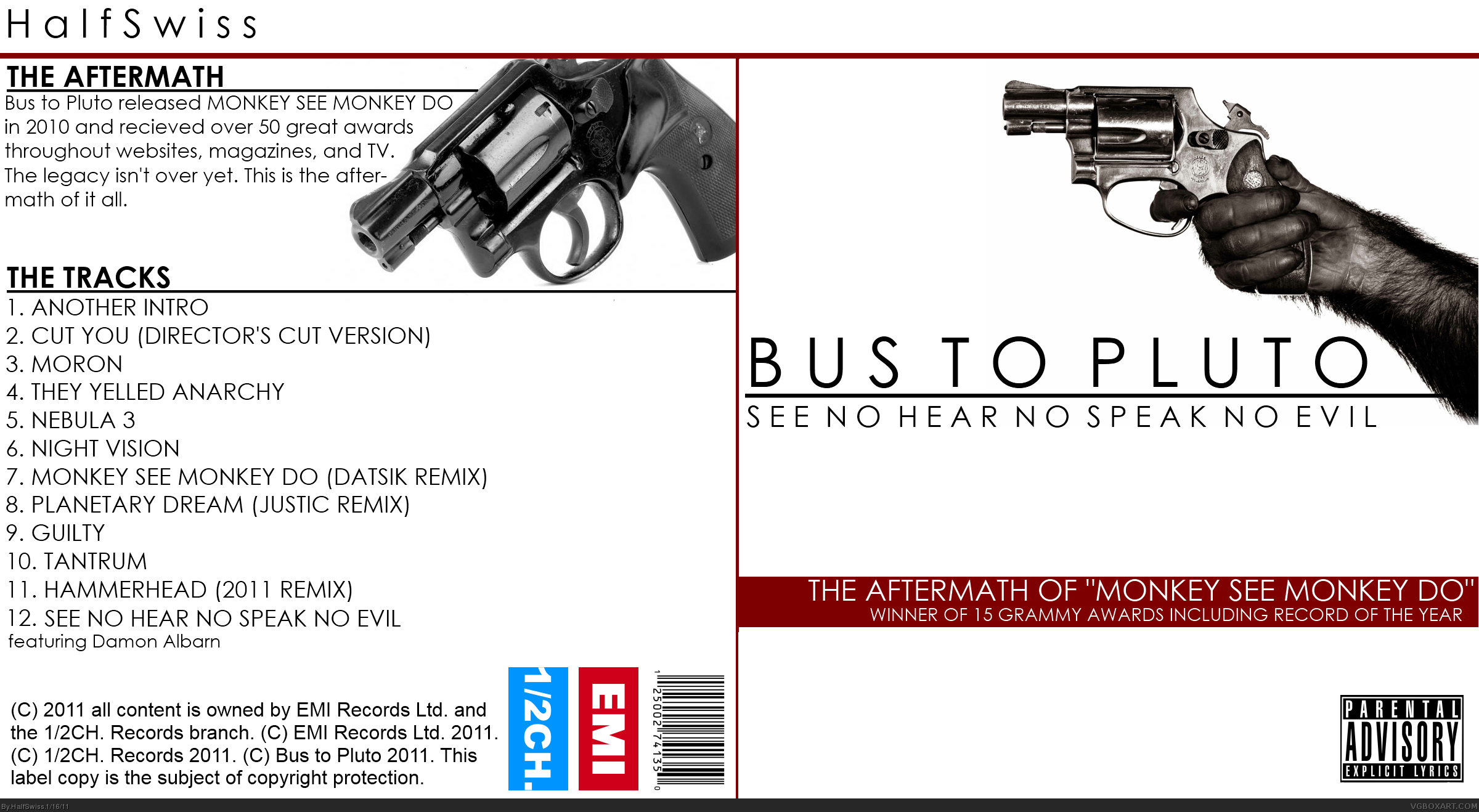 Bus to Pluto: See No... + Double Pack box cover