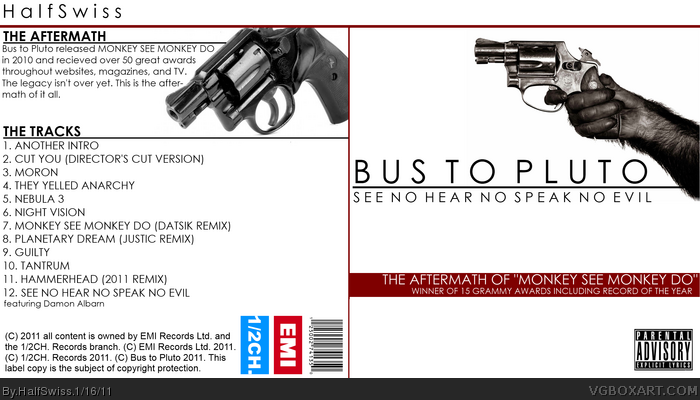 Bus to Pluto: See No... + Double Pack box art cover