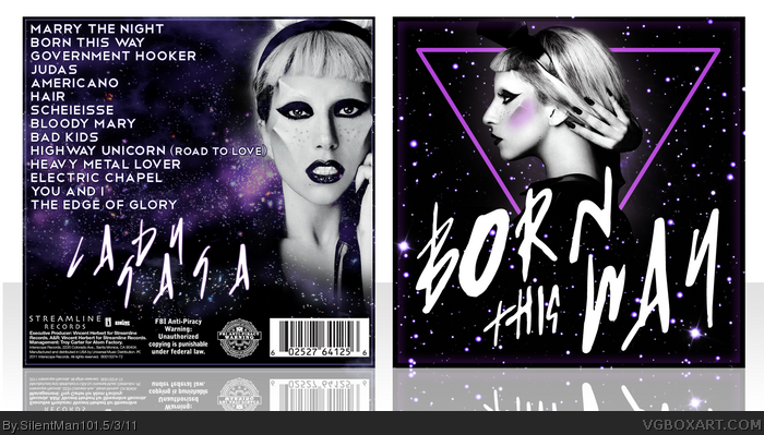 Lady GaGa - Born This Way box art cover