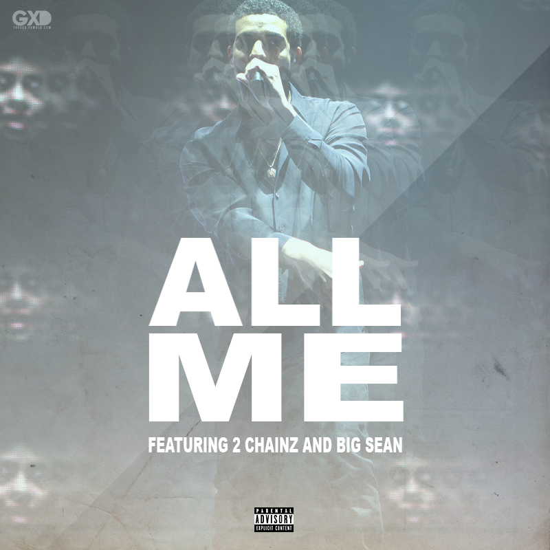 Drake: All Me (feat. 2 Chainz & Big Sean) box cover