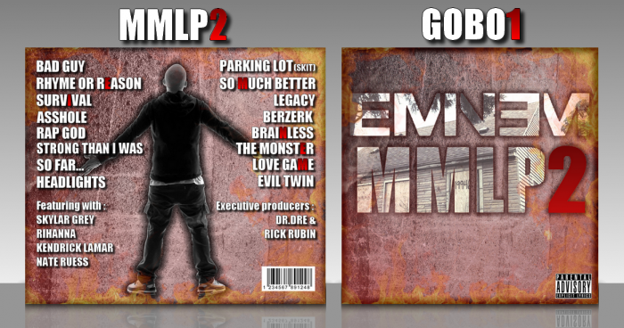 Eminem: The Marshall Mathers LP 2 box art cover