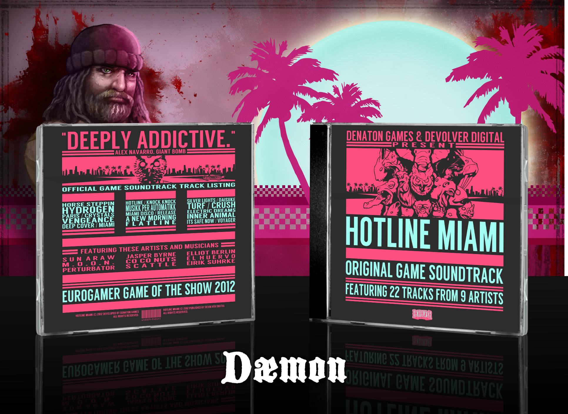 Hotline Miami box cover