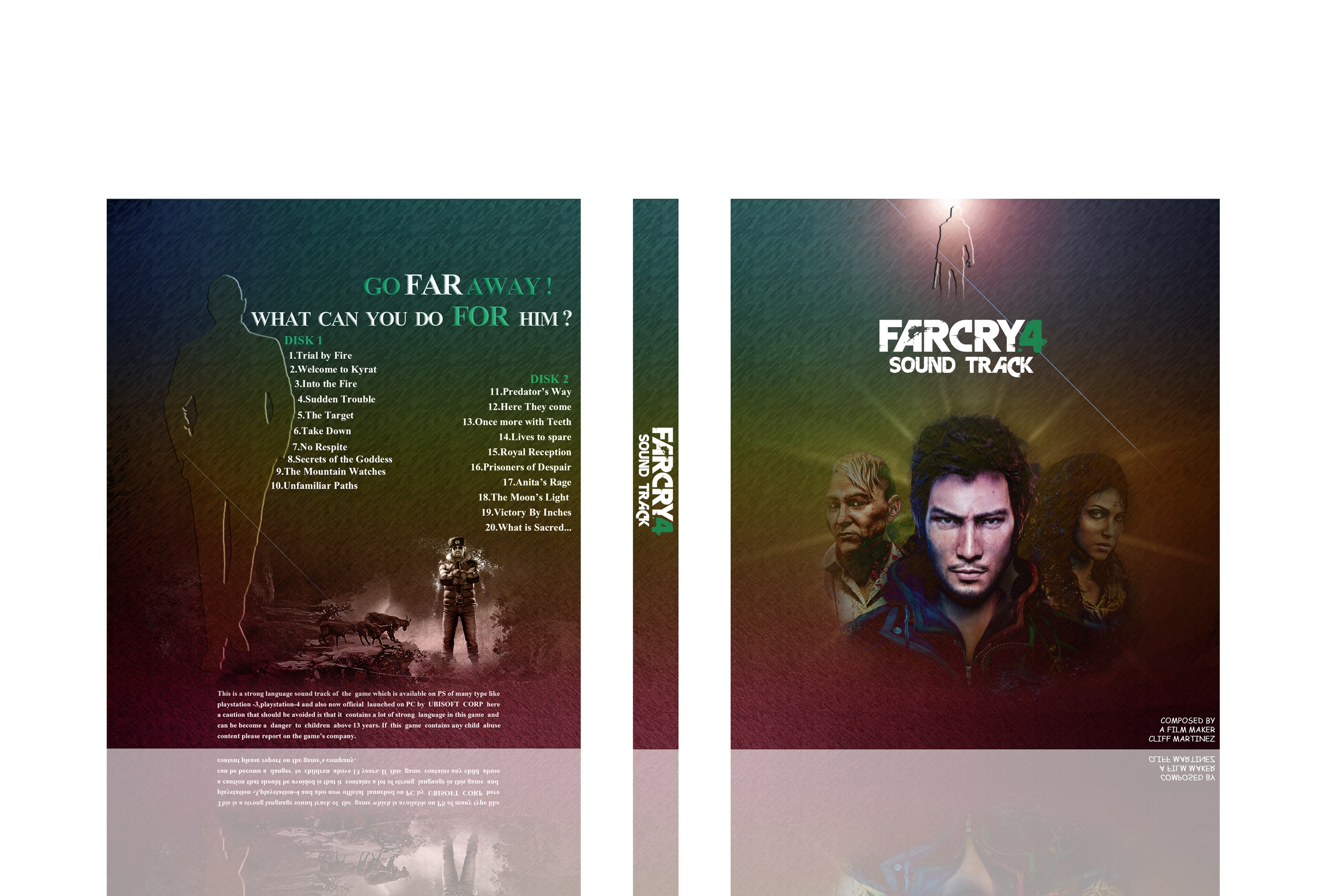 Far Cry 4 Soundtrack box cover