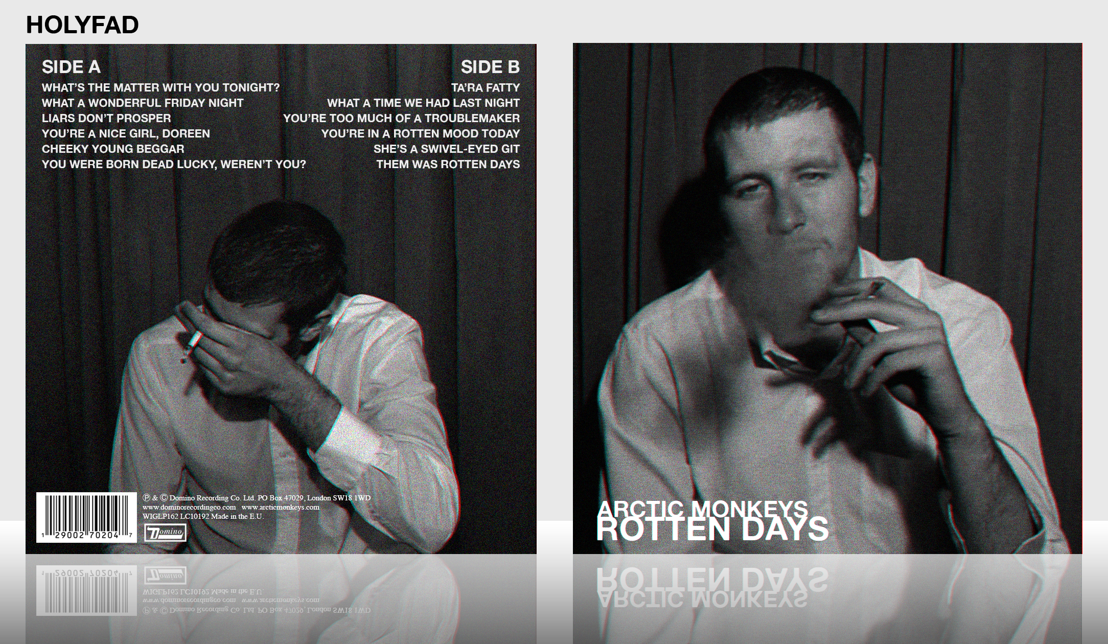 Arctic Monkeys: Rotten Days box cover