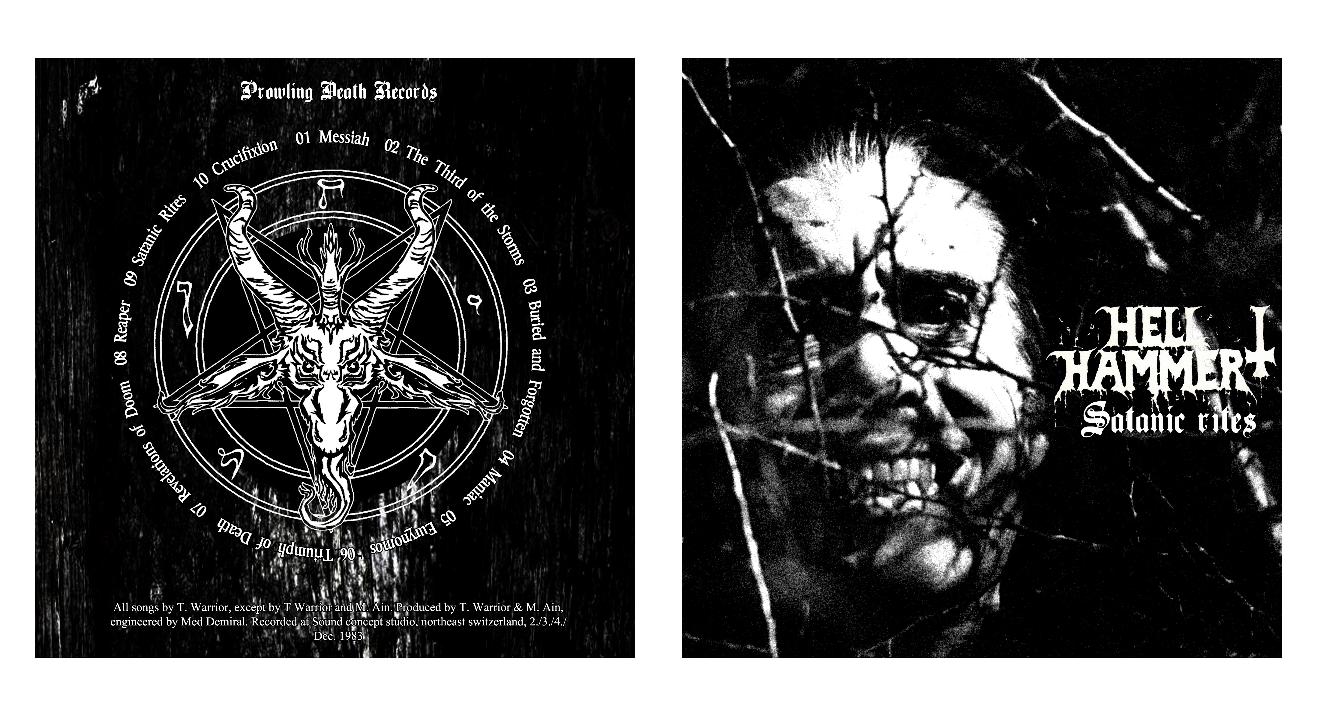 Hellhammer: Satanic Rites box cover