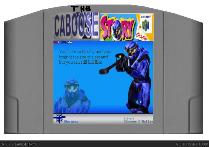 Cabooses dtory box art cover