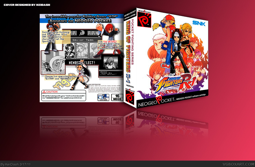 NGP - The King of Fighters R-1 box cover