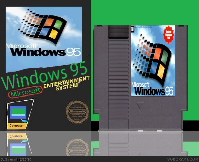 Windows 95 box cover
