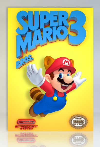 Super Mario Bros. 3 box art cover