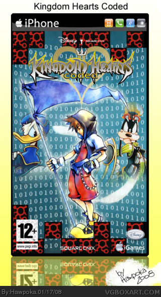 Kingdom Hearts Coded (iPhone) box cover