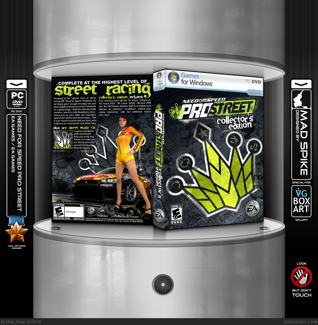 Need for Speed ProStreet box cover