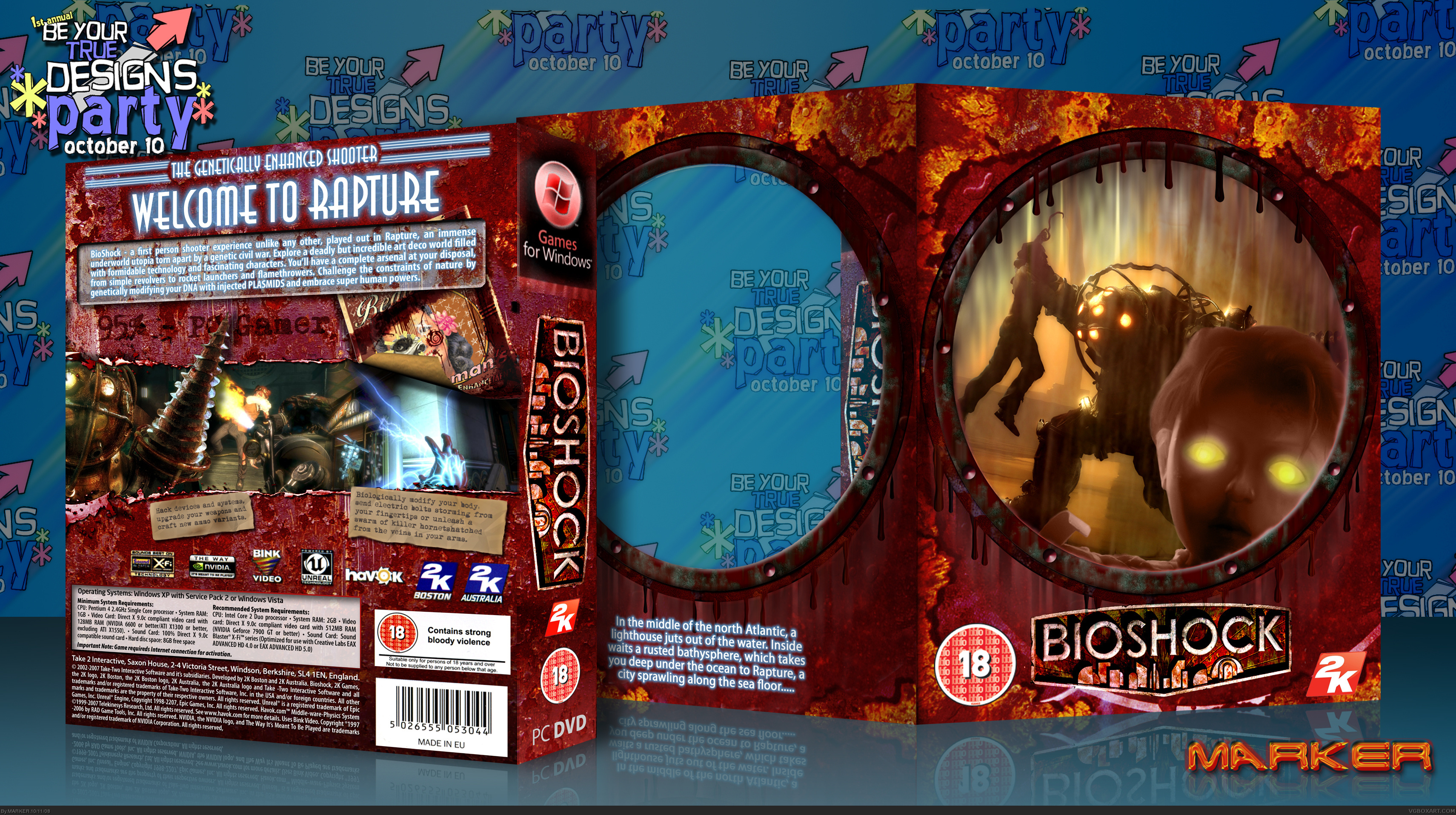 BioShock box cover