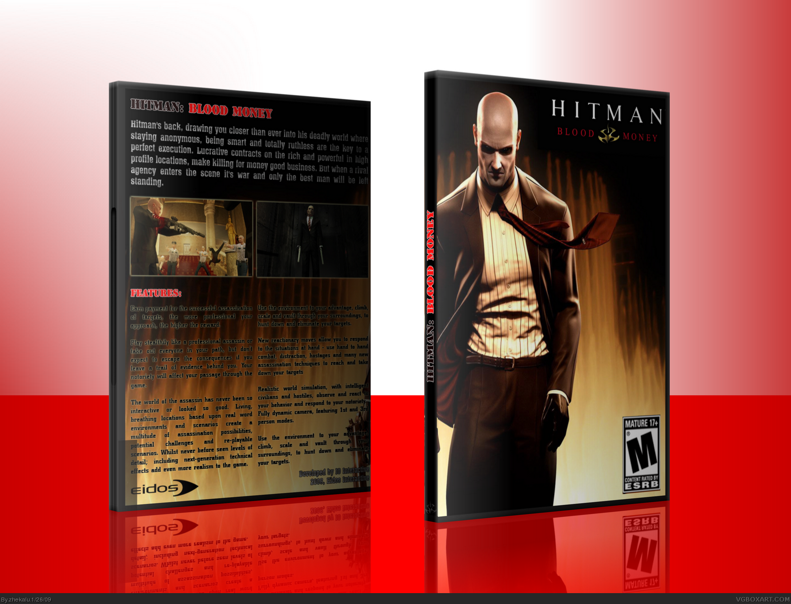 Hitman: Blood Money box cover