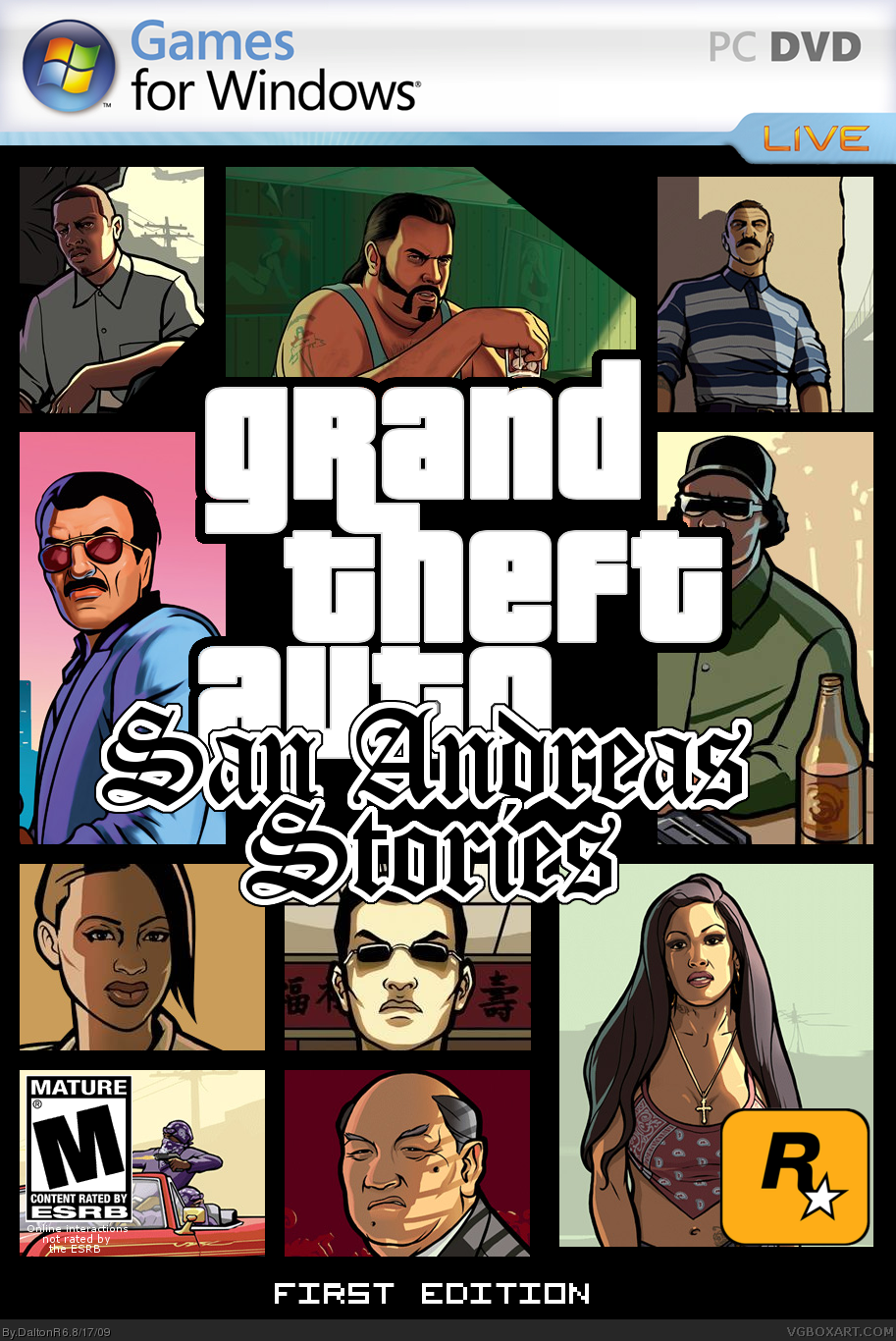 Grand Theft Auto: San Andreas Stories box cover