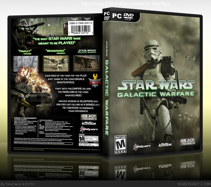 Star Wars: Galactic Warfare box art cover