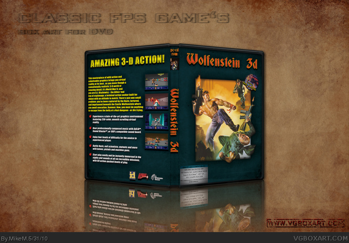 Wolfenstein box art cover