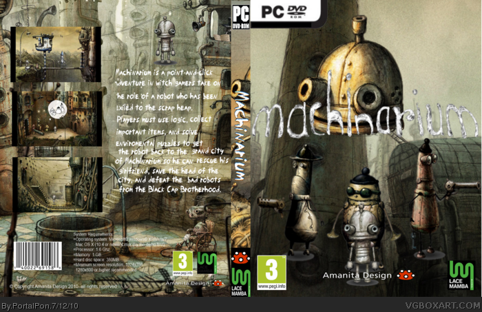 Machinarium box art cover