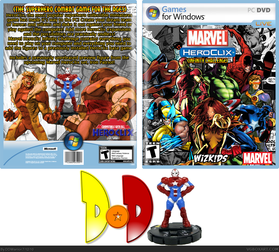 Marvel HeroClix: Infinity Challenge box cover