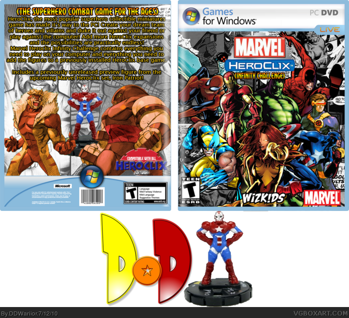 Marvel HeroClix: Infinity Challenge box art cover