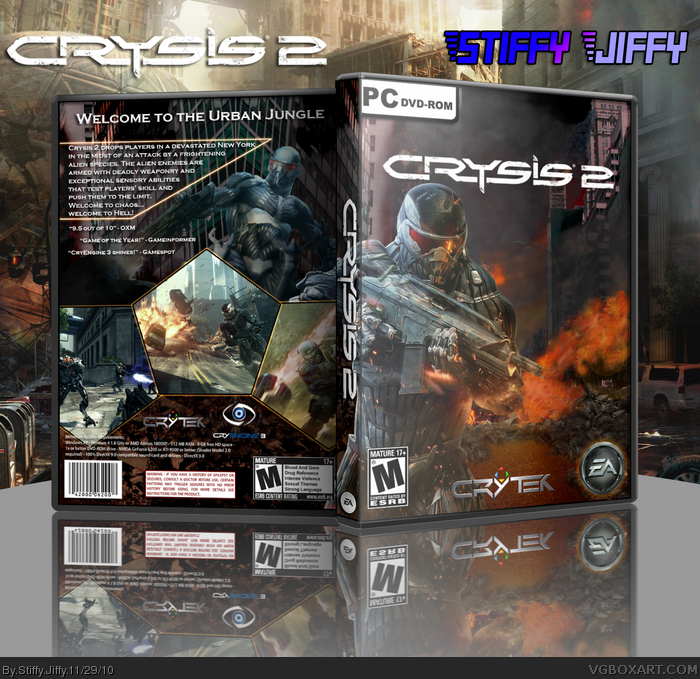 Crysis 2 box art cover