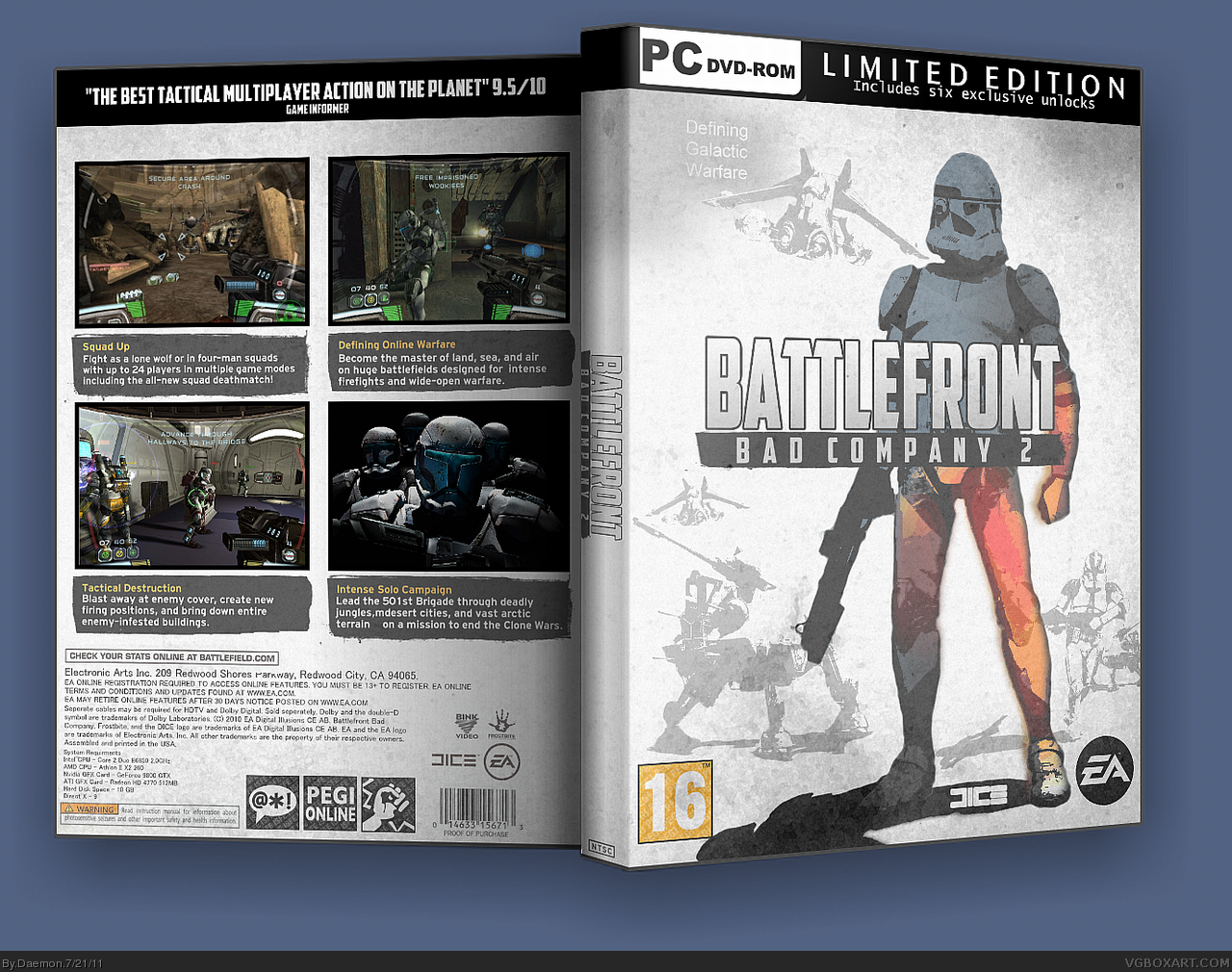 Battlefront: Bad Company 2 box cover