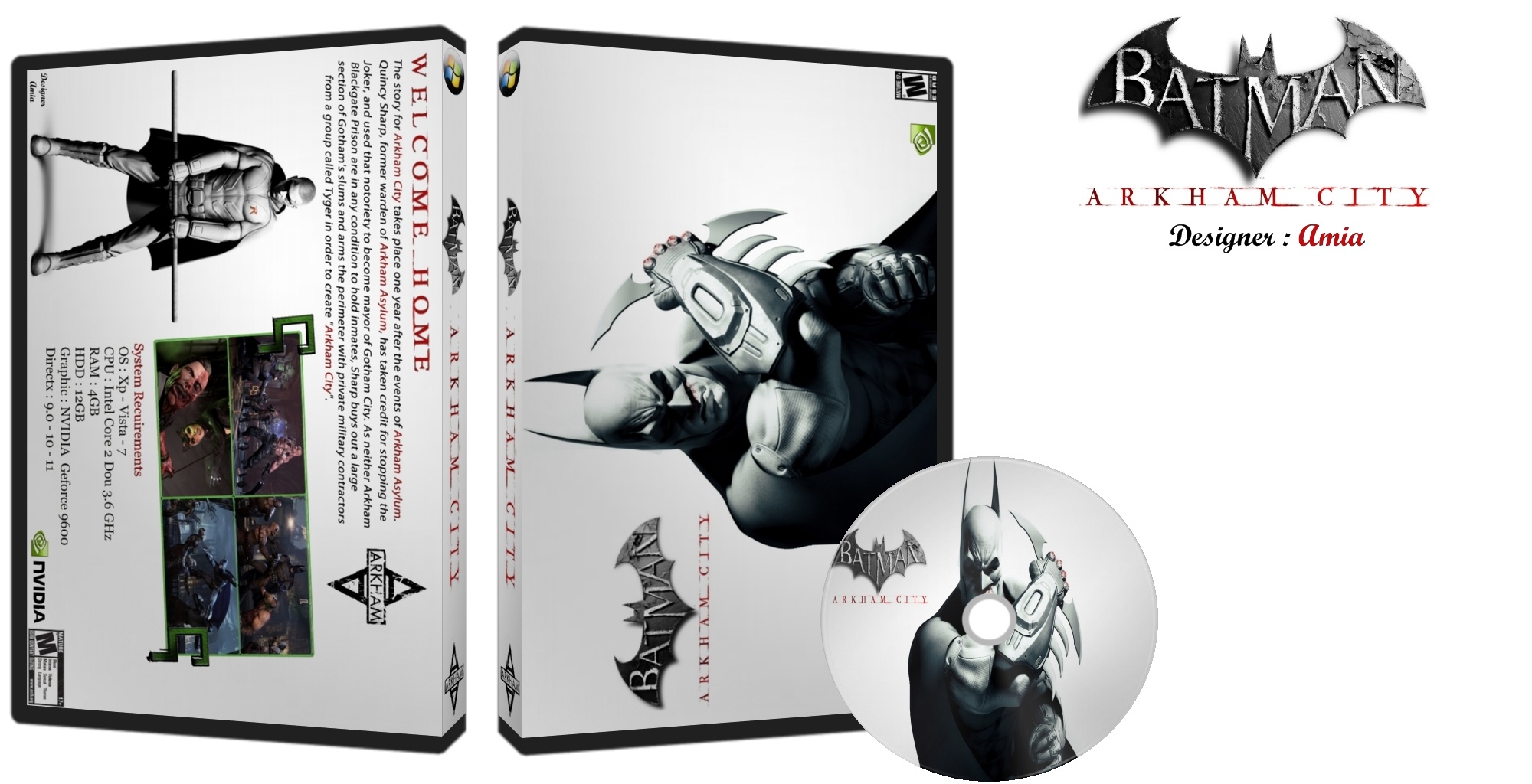 Batman Arkham City box cover
