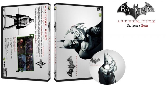Batman Arkham City box art cover