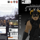 The Elder Scrolls V: Skyrim Cartoon Box Art Cover