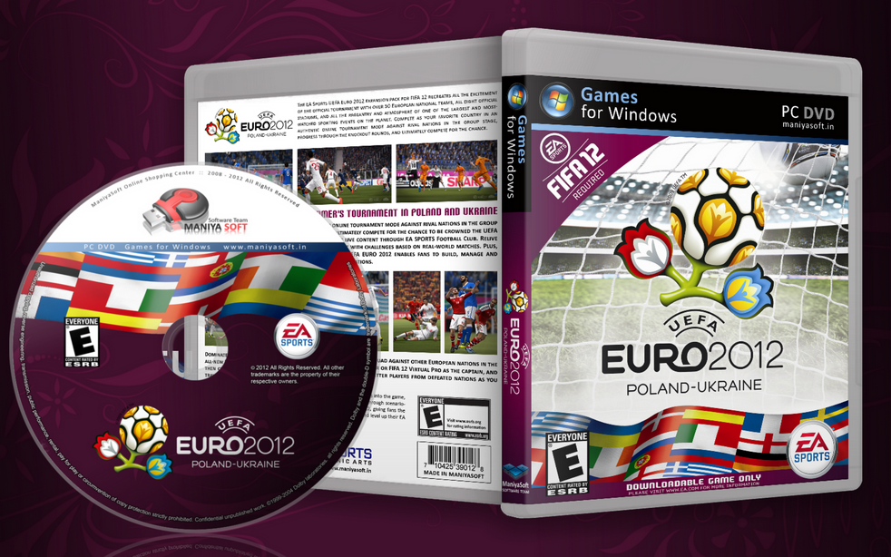 UEFA Euro 2012 box cover