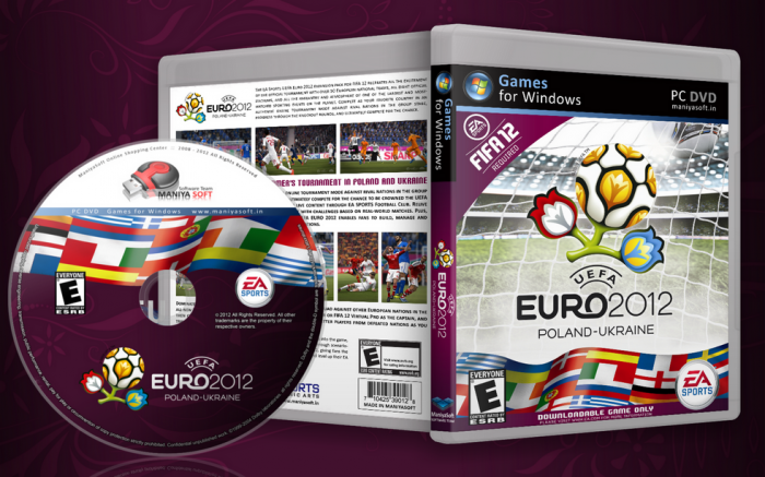 UEFA Euro 2012 box art cover