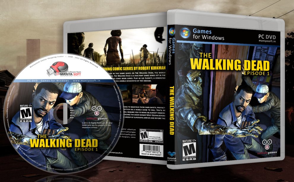 The Walking Dead box cover