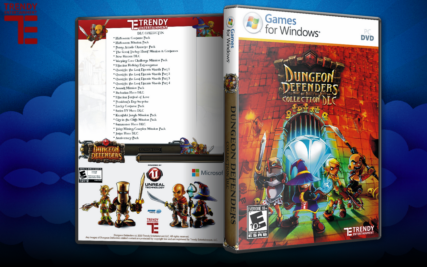 Dungeon Defenders Collection box cover