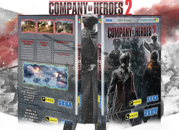 Company of Heroes 2 box art cover