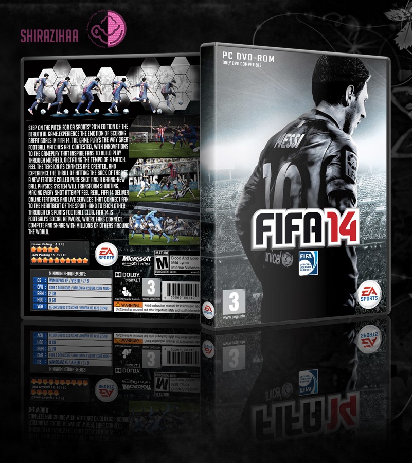 FIFA 14 box cover