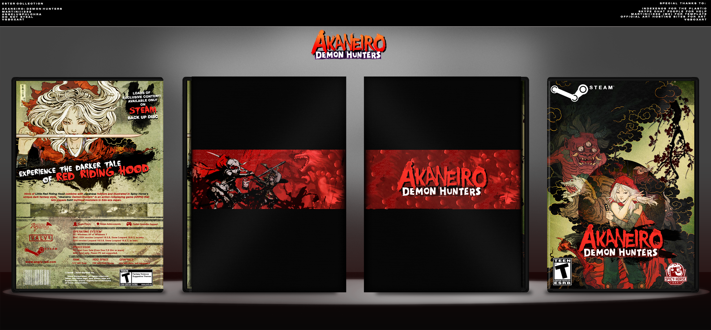 Akaneiro: Demon Hunters box cover