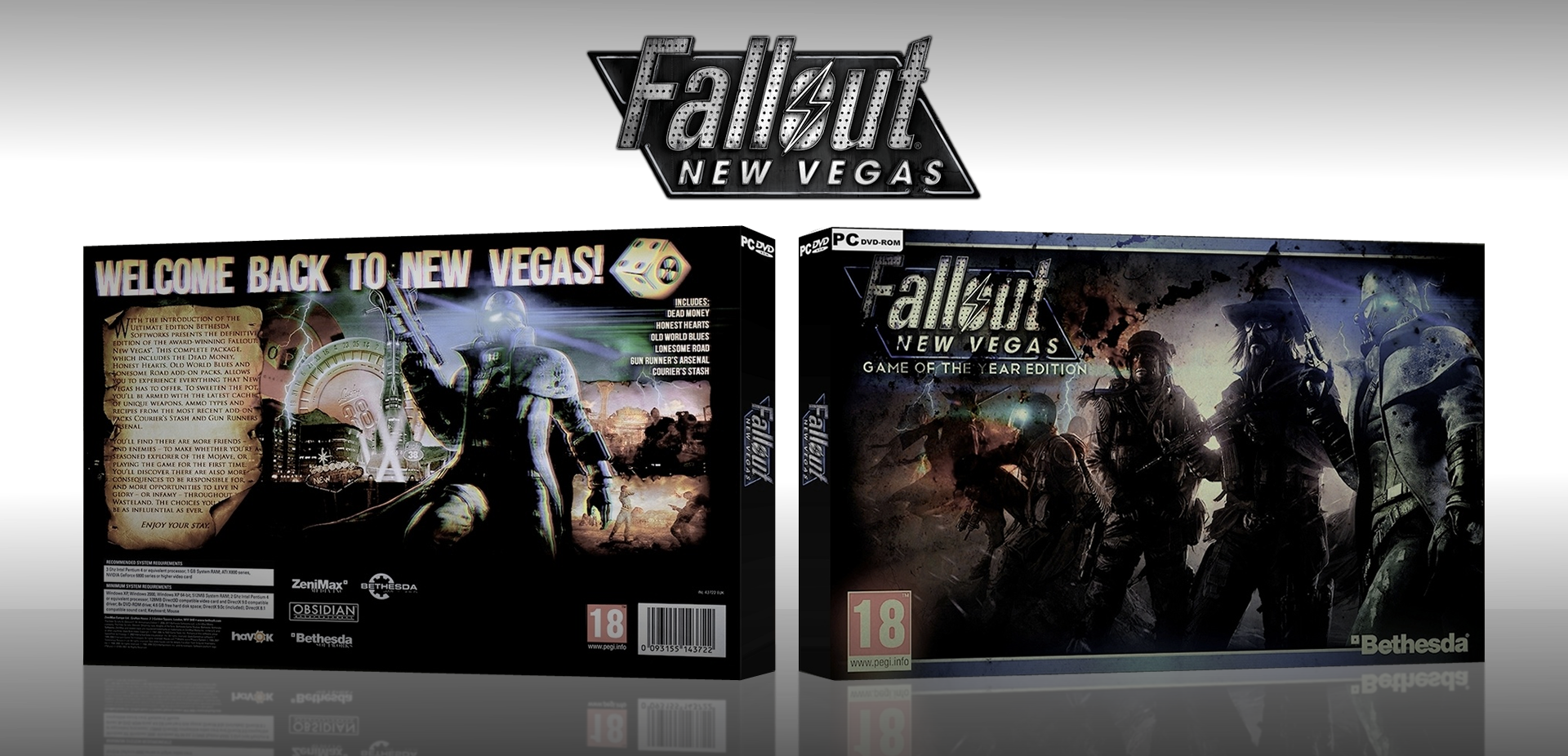 Fallout: New Vegas GOTY box cover