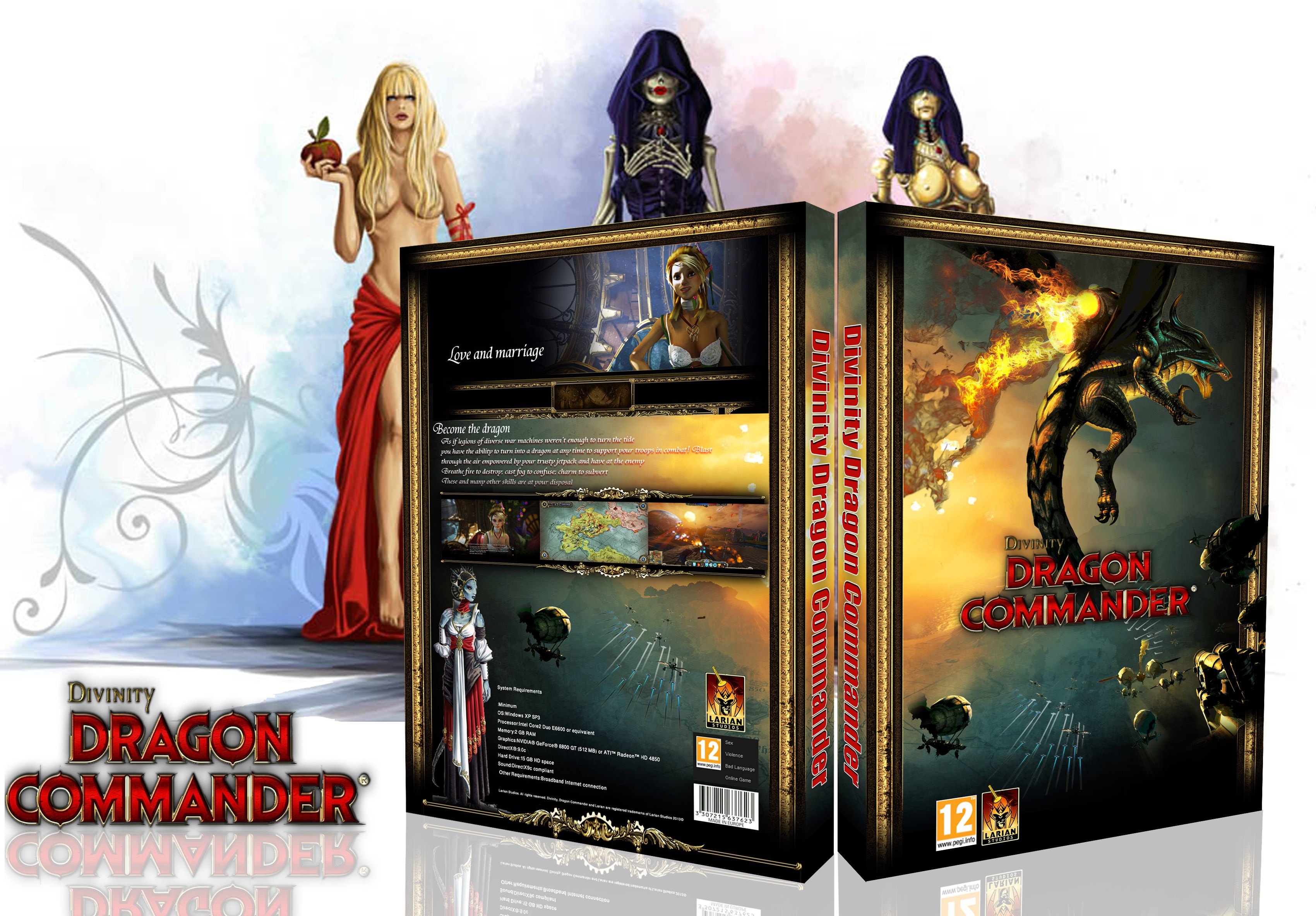 Divinity: Dragon Commander box cover